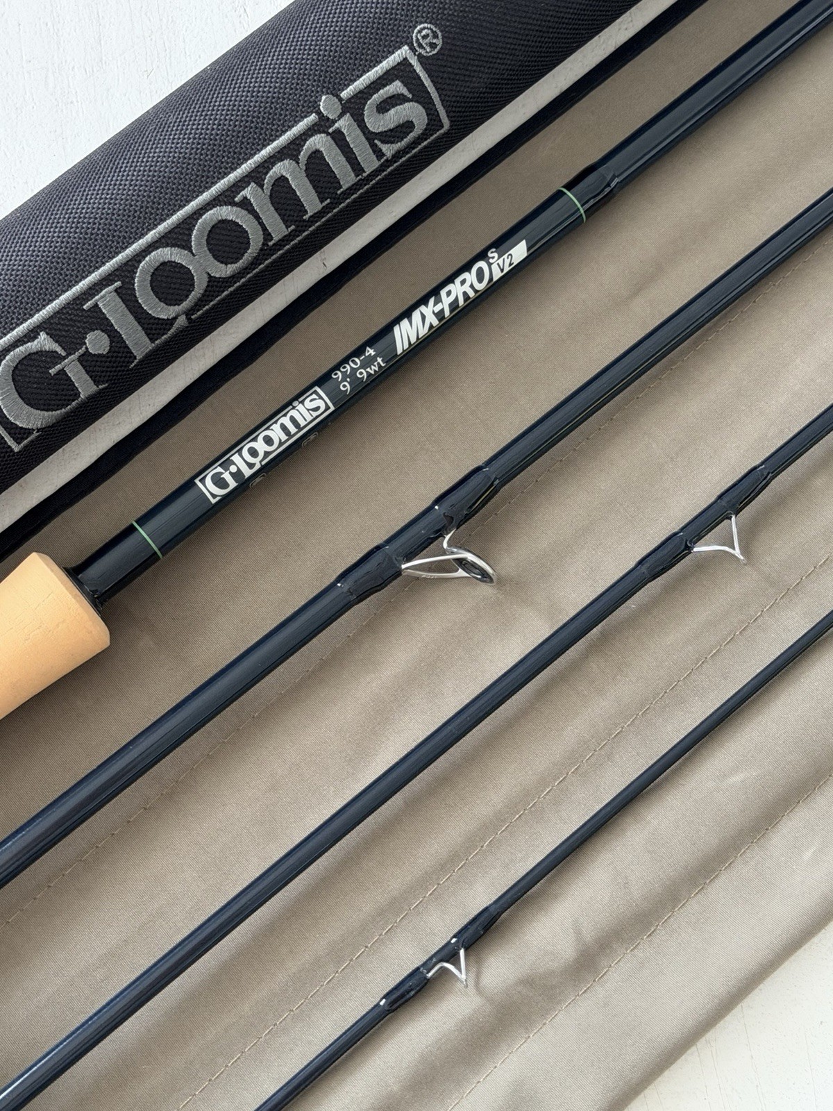 **BEAUTIFUL** 🔥G LOOMIS IMX-PRO V2s SALT 9wt. 9’ft~4pc fly rod!!! ~NEW~🔥