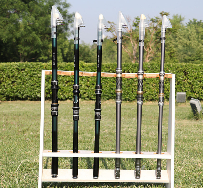 Rock Fishing Rod Carp Telescopic Sea Rod Spinning Rod Carbon Fiber Pole 2.1-3.6M