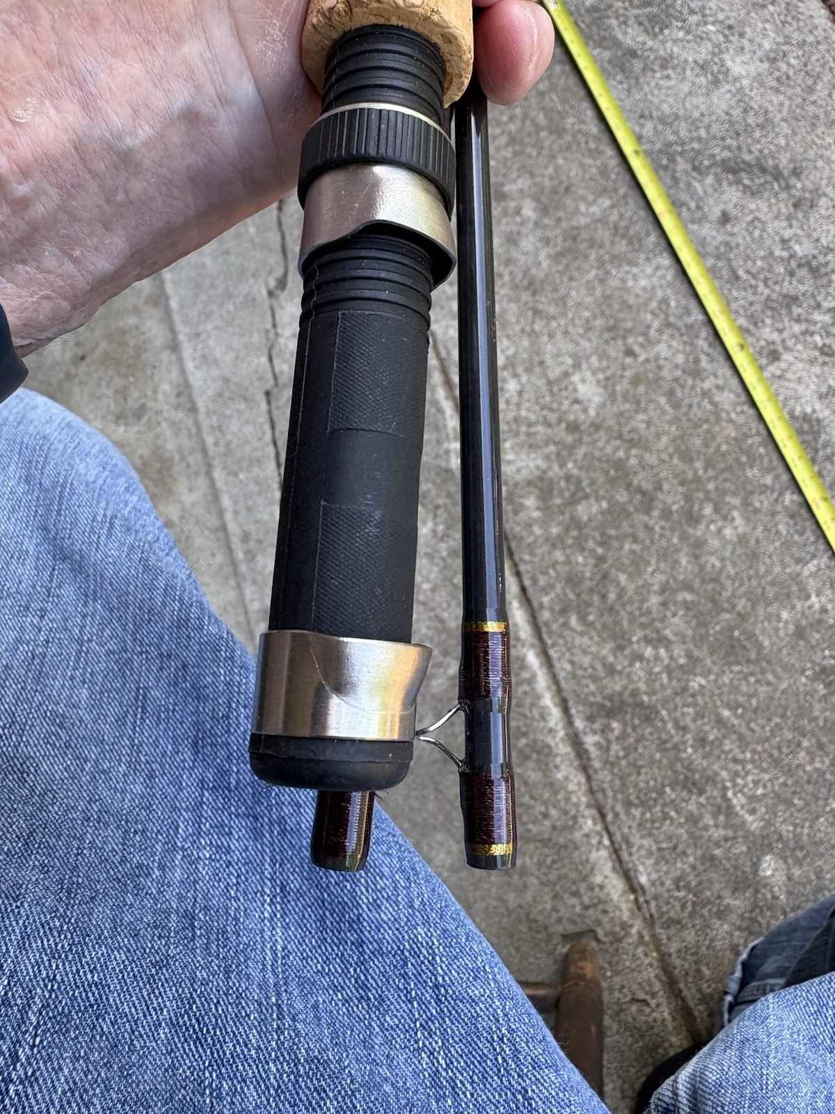 Cabela’s Wind River WRF9 9 Ft FLY Fishing Rod 5 Wt Line With Sleeve Appears NOS