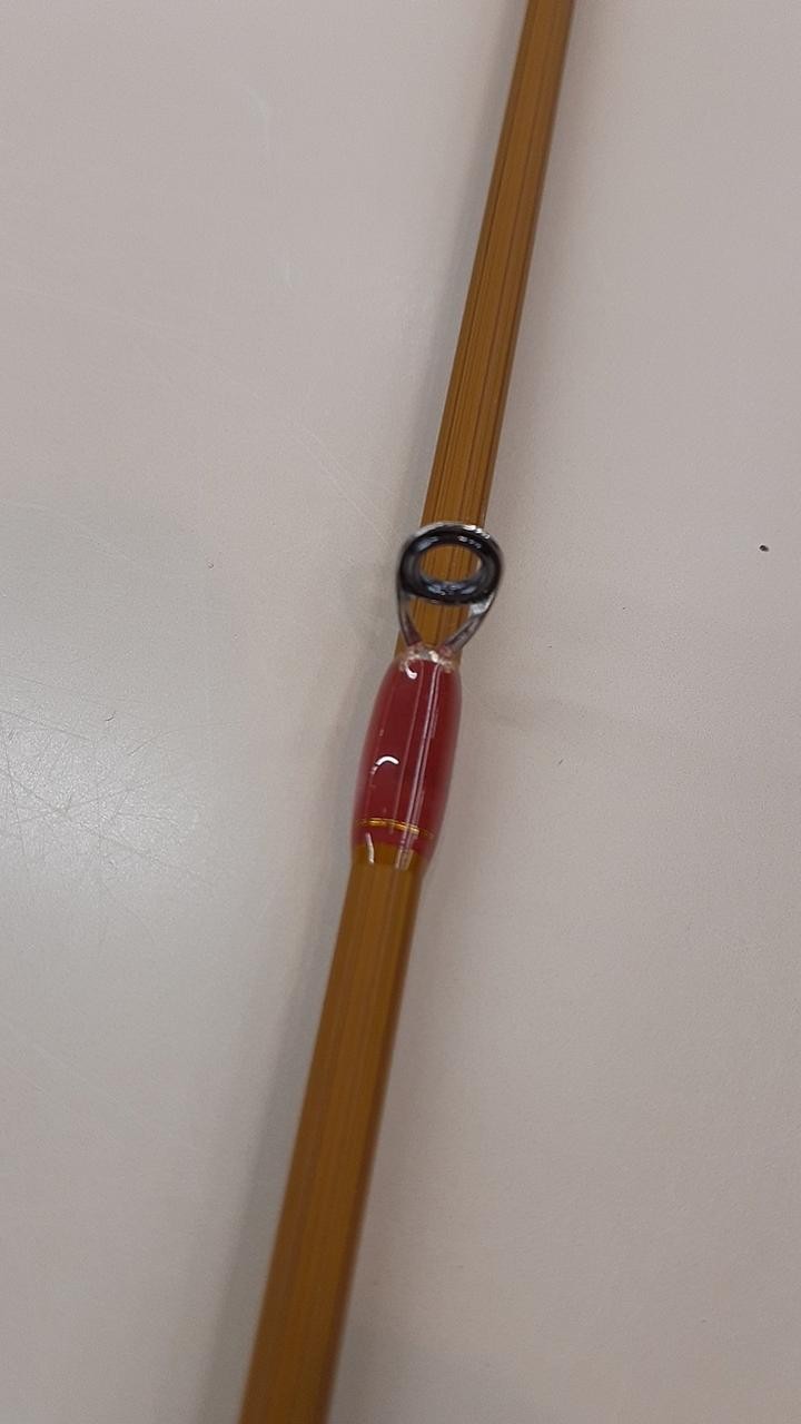 Hayashi MSC-80 Eging Rod 8ft 115g Fishing Gear with Crack in #9.10 Guide