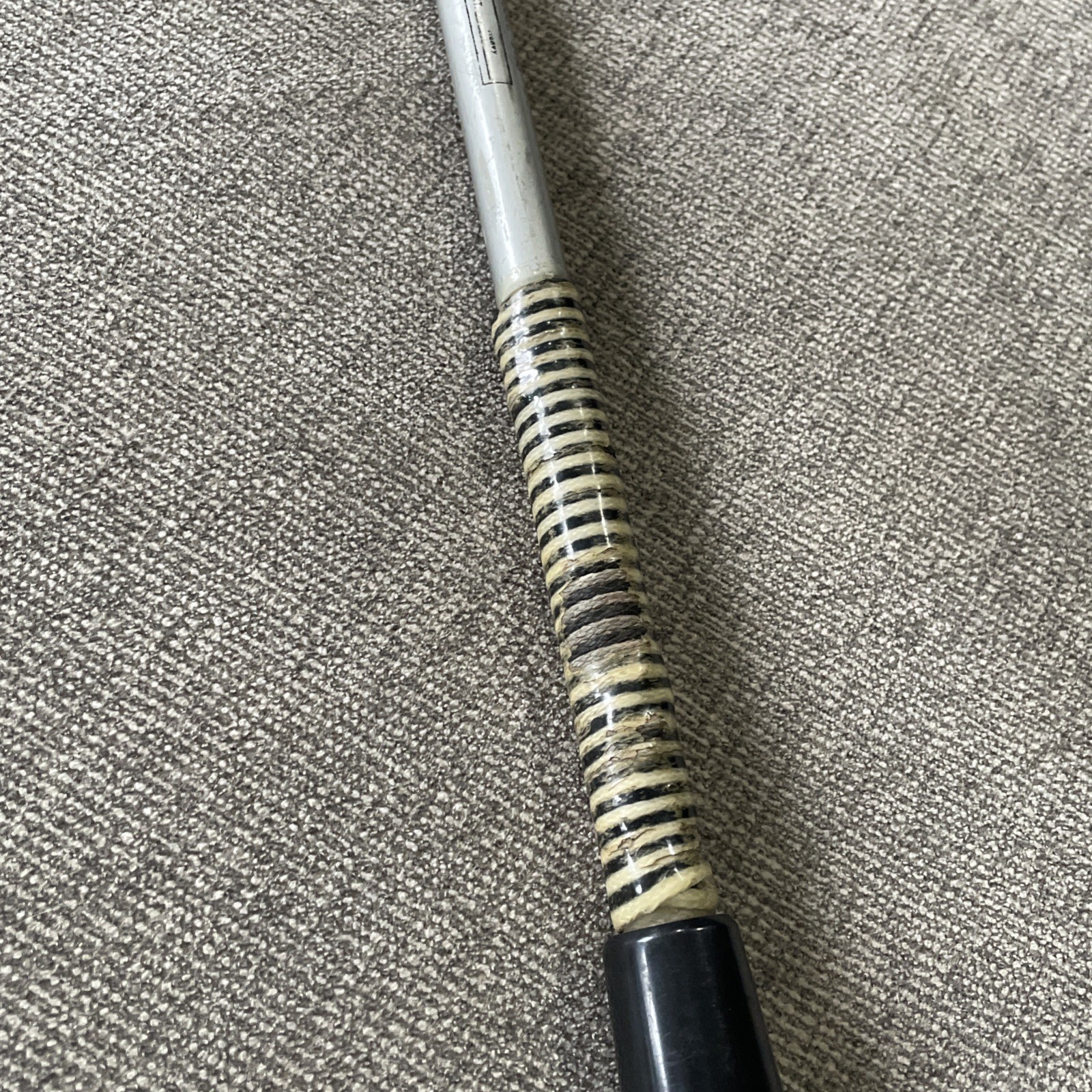 Vintage Master Graphite 6’6” Heavy Salt Water Trolling Rod roller tip-top guide