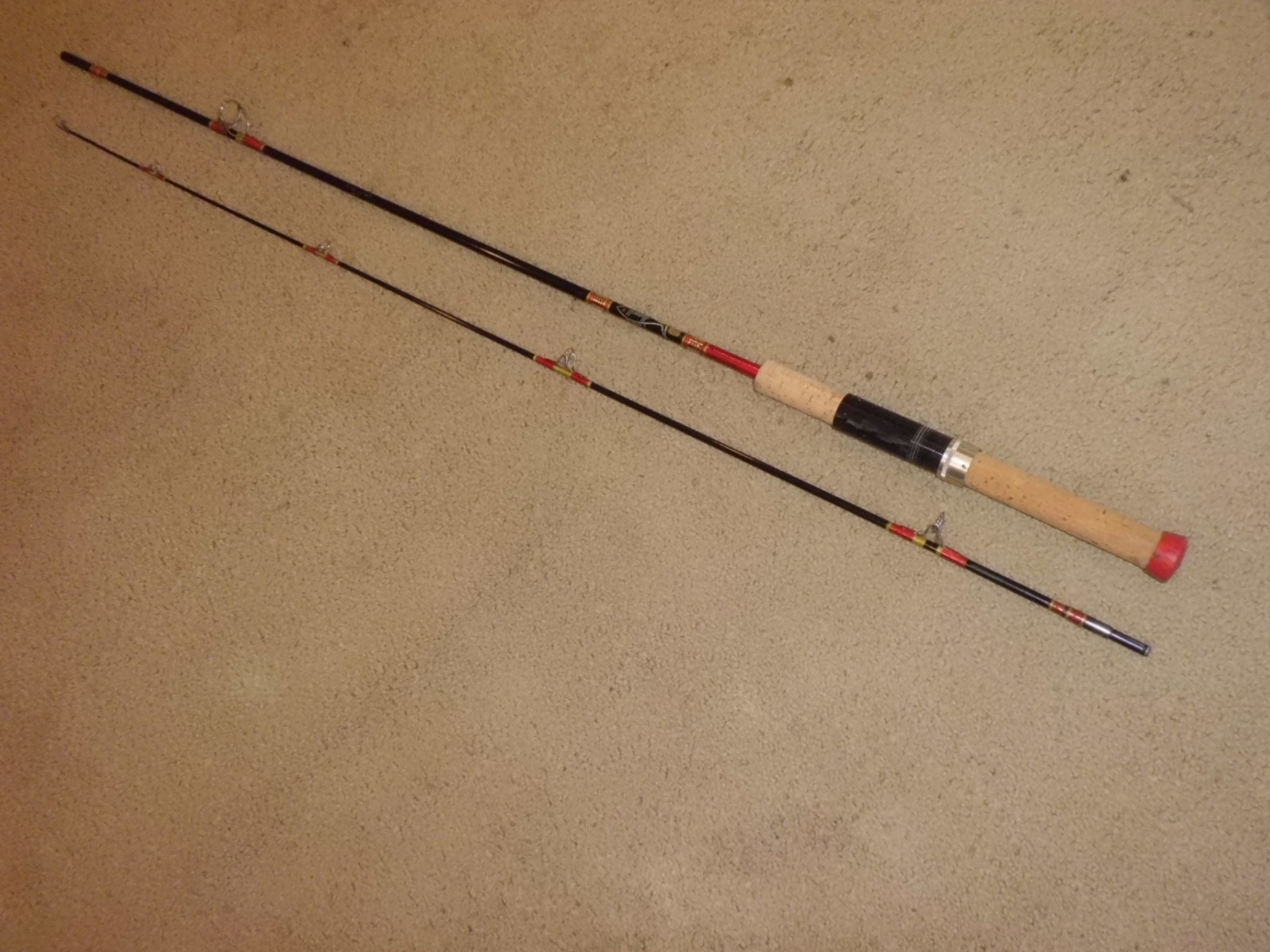 Vintage HARNELL 541 Spinning 7′ Rod made in USA- 6-15 lb test