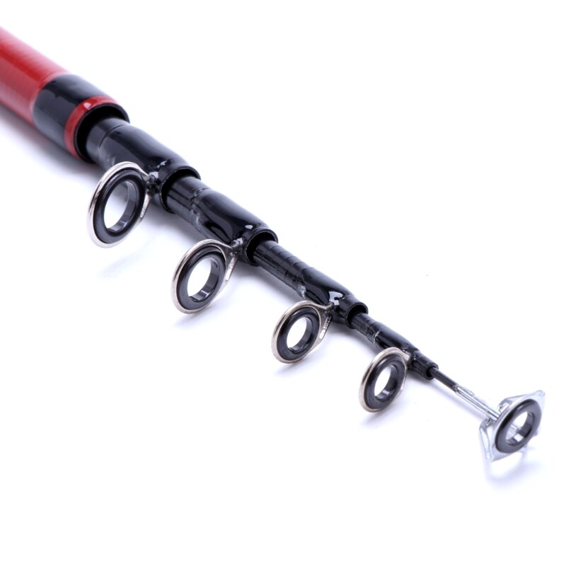 Carbon Fiber Travel Spinning Telescopic Fishing Rod Portable Retractable Fishing