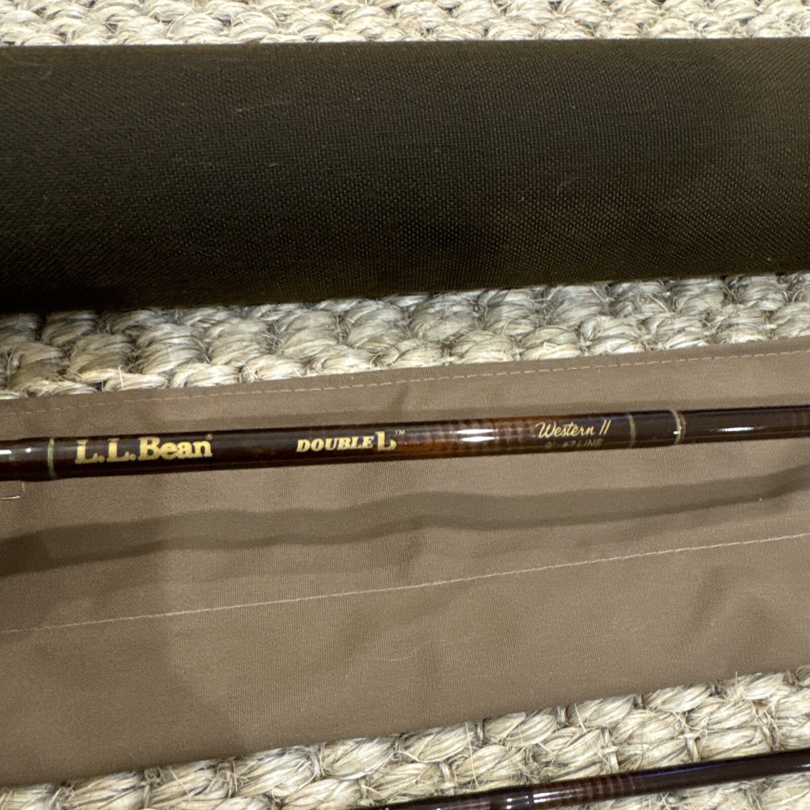LL Bean Double L 2 Piece 9 Ft 9” Travel Rod,New Other