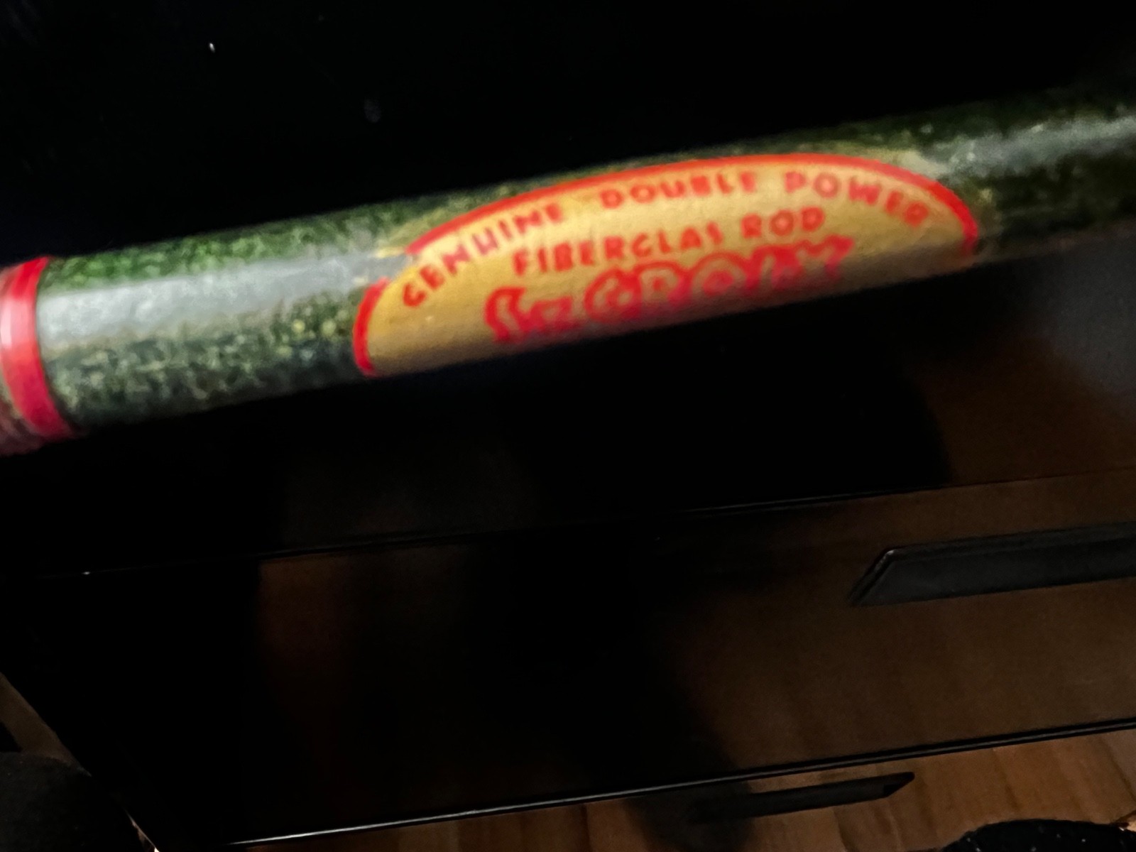 St Croix 7 foot 8 Inch 3 Piece Fiberglass Fly Rod Double Power