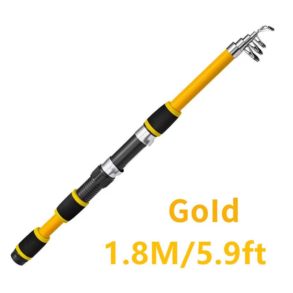 Lightweight Telescopic Fishing Rod Set with Camouflage Reel and Accessories
