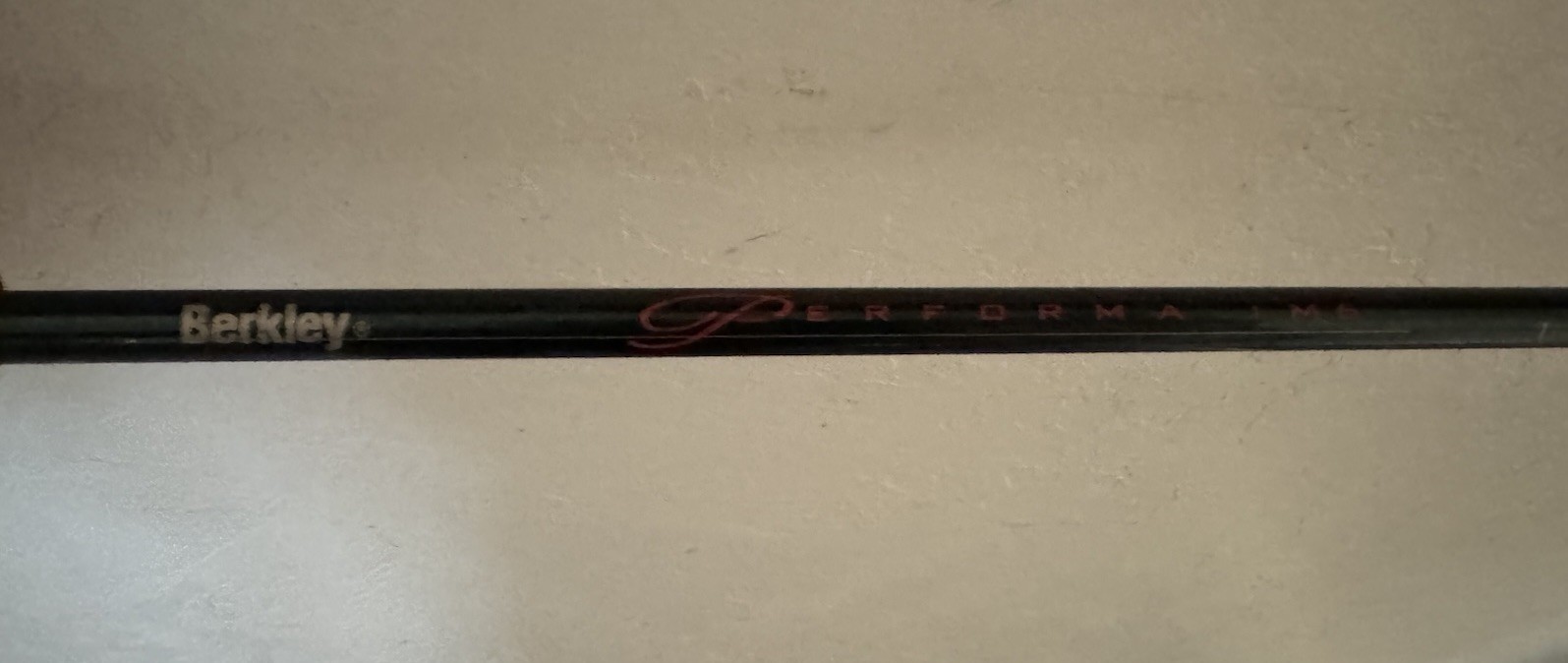 Vintage Berkley PERFORMA IM6 Graphite Tournament Series Medium Casting Rod 6’6”