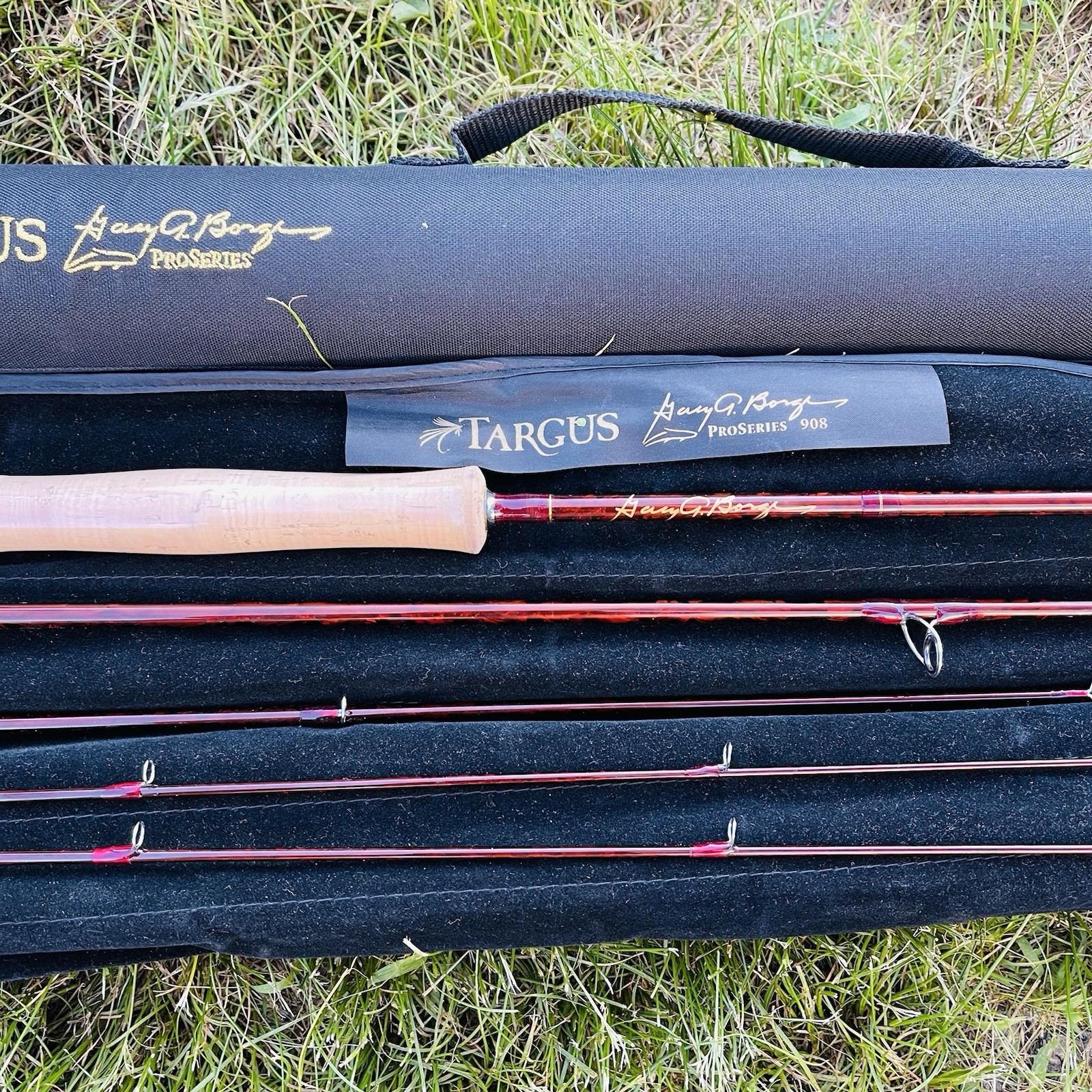 Targus Pro Series 908 Collab With Gary Borger 5pcs Fly Rod Discontinued