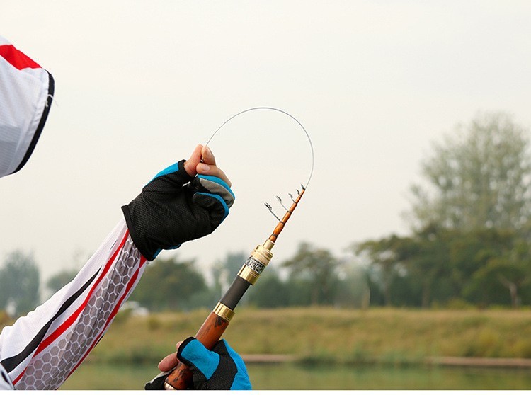 Telescopic Fishing Rods Spinning Casting Rod Carbon Fiber Travel Rod Ultra Light