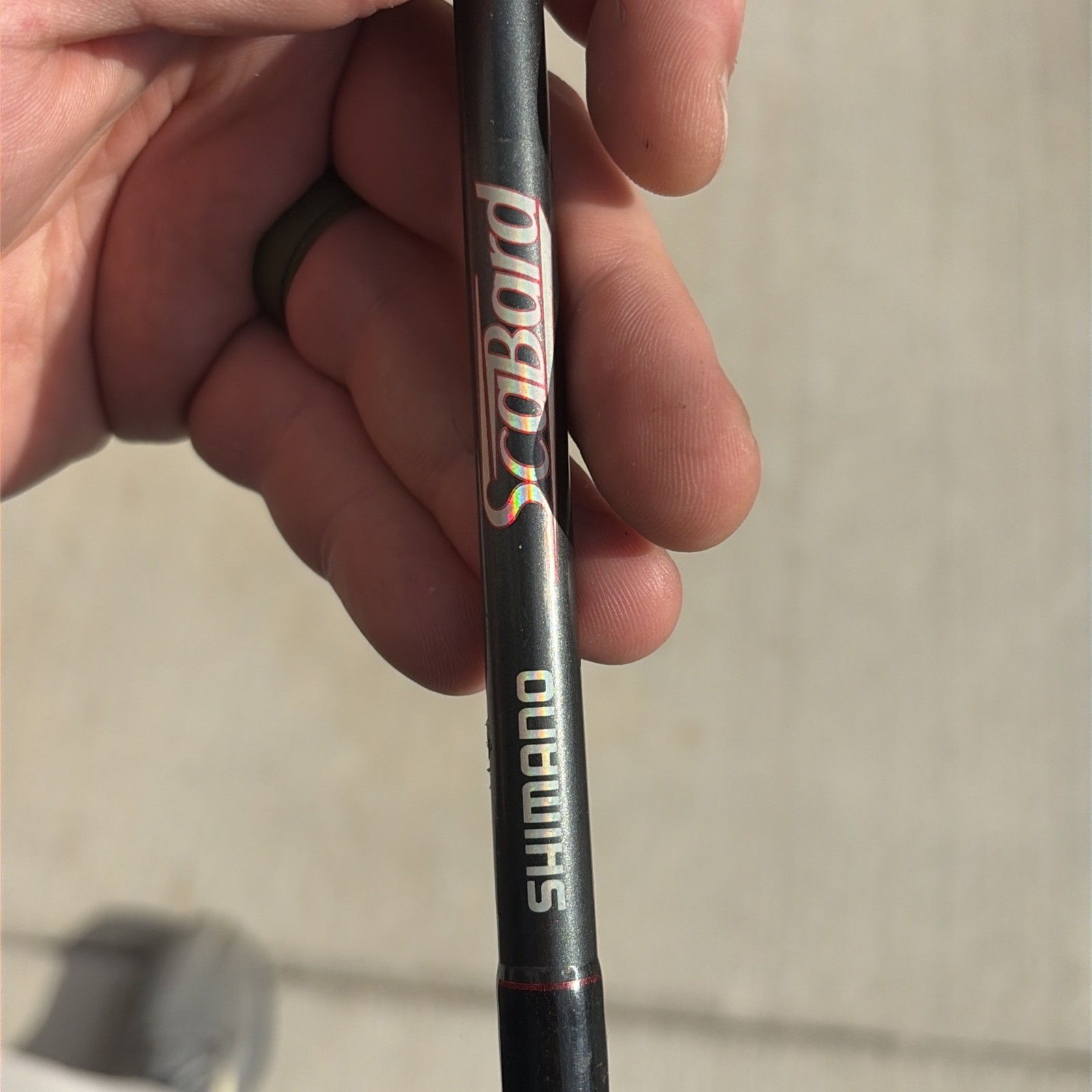 Shimano Scabard 2 Piece Spinning Rod