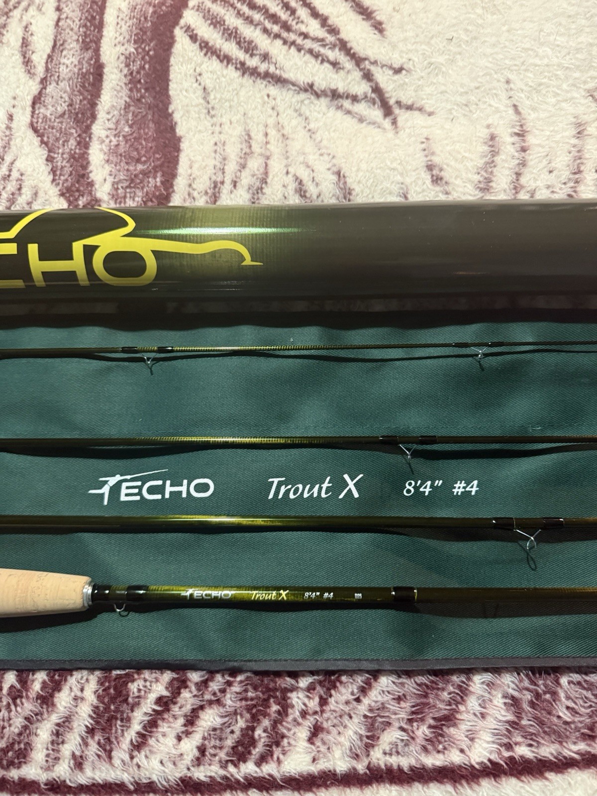 Echo Trout X 8’4″ 4wt 4pc Fly Rod