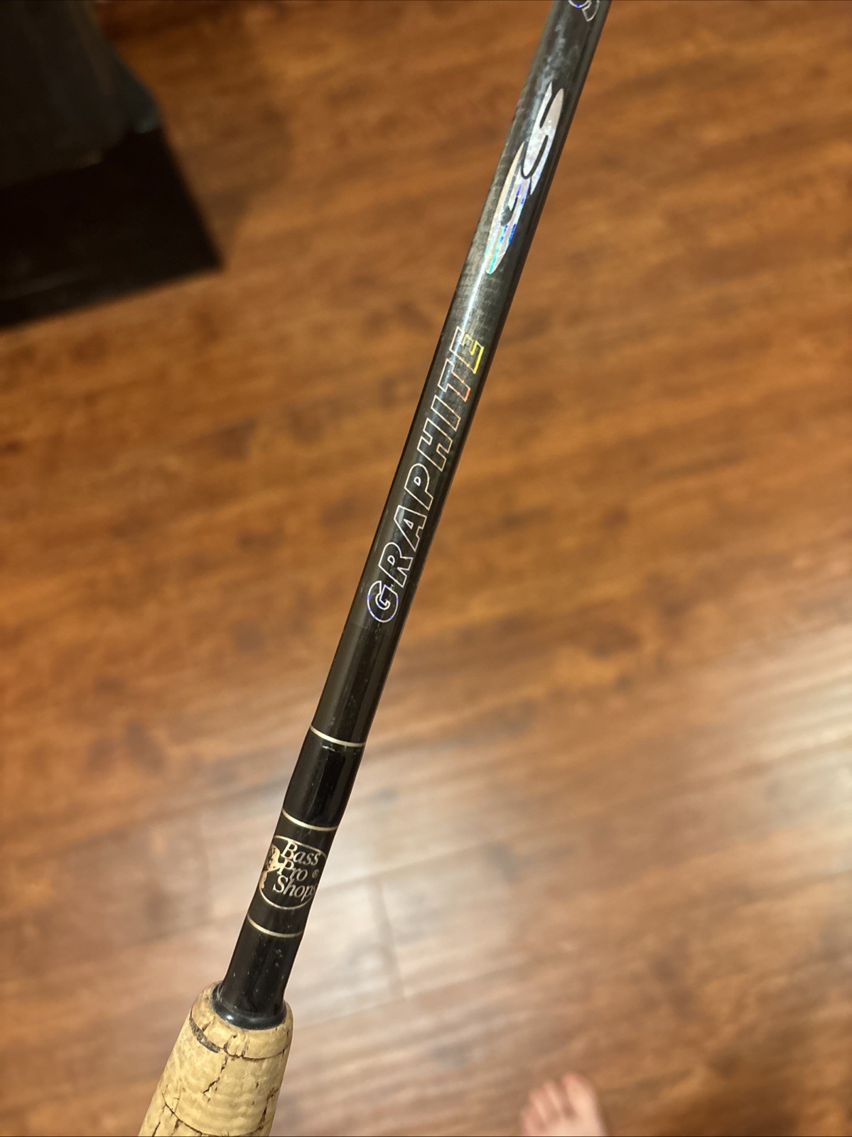 Bass Pro Shop Pro Series IM6 Graphite 6’ Rod Medium Heavy Act 3/8 3/4 Oz Lure