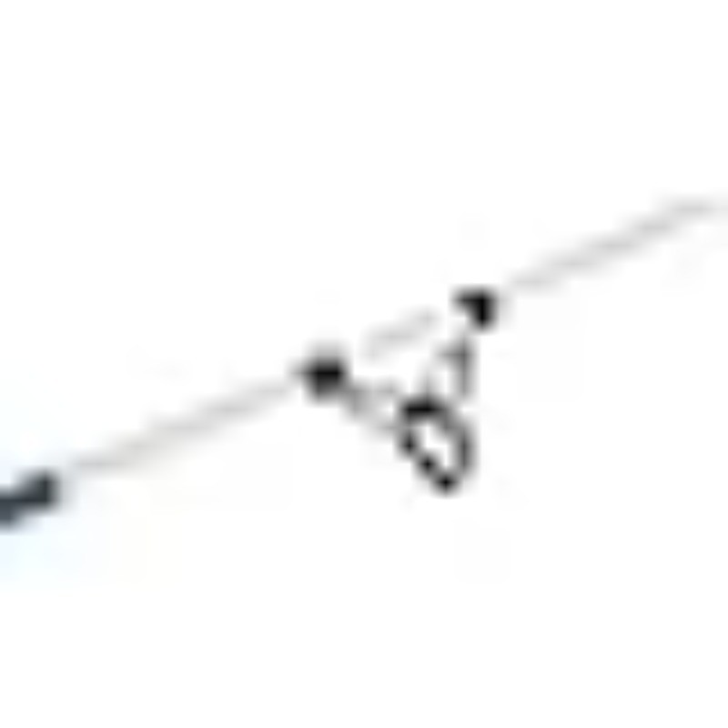 Shakespeare Tiger Spinning Rod, 9′ Medium Heavy Fishing Rod, 2 Piece