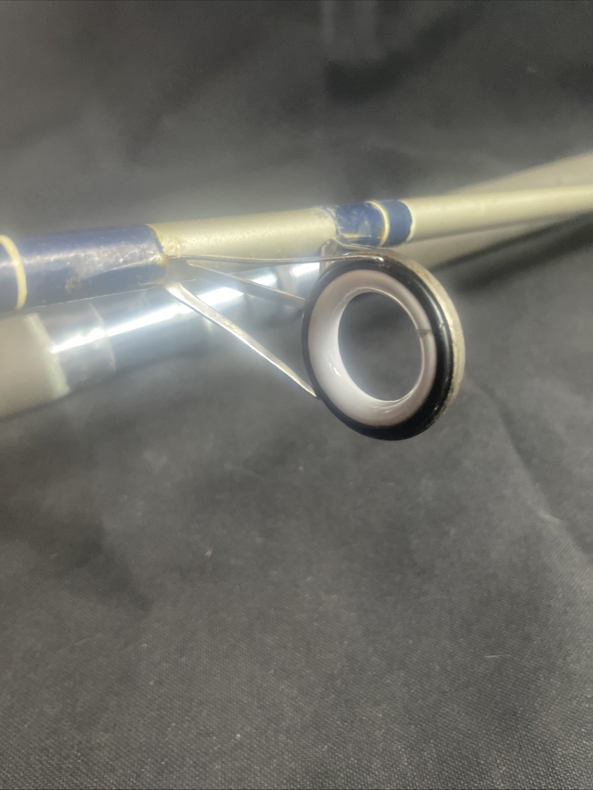9’ Spinning Rod Medium Action Shakespeare Alpha BWS 1310 2 Piece Fishing Rod