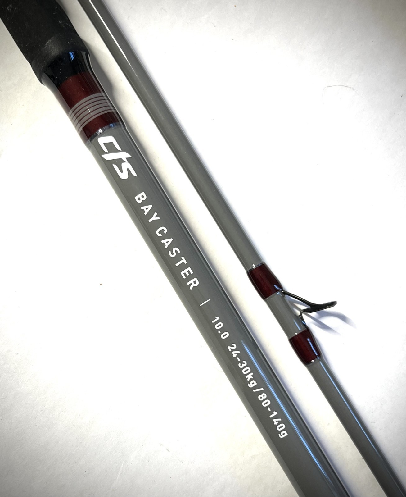 CTS BayCaster 10’0″ 1.75 – 3oz Salt Water Spinning For Boat Or Surf Space Gray