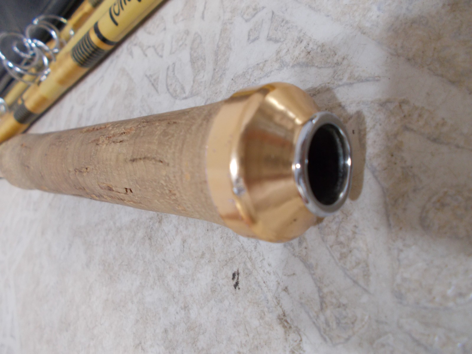 Tom Thorn Glass Factor #780 Fly Fishing Rod 5 Piece 7’6” Cork Handle with Case