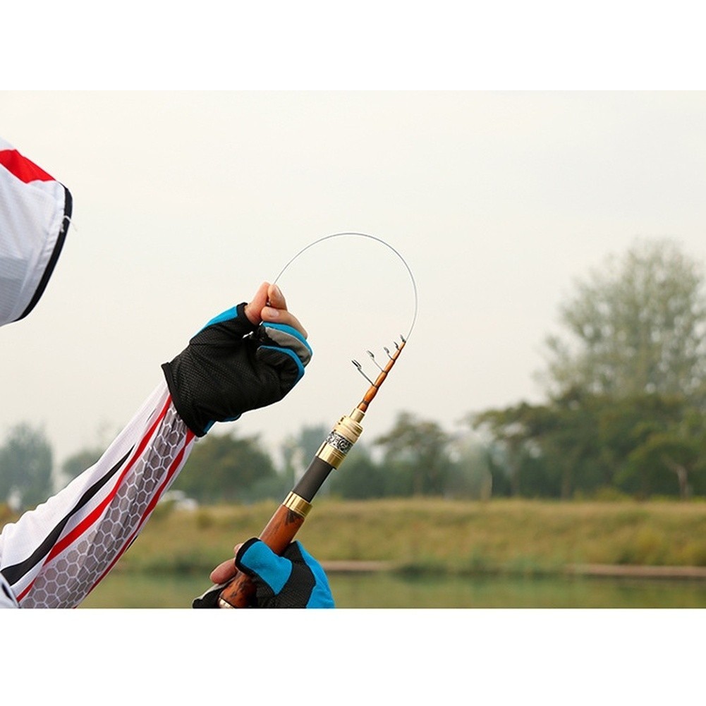 Ultralight Carbon Fiber Telescopic Fishing Rod Light Weight for Trout Stream