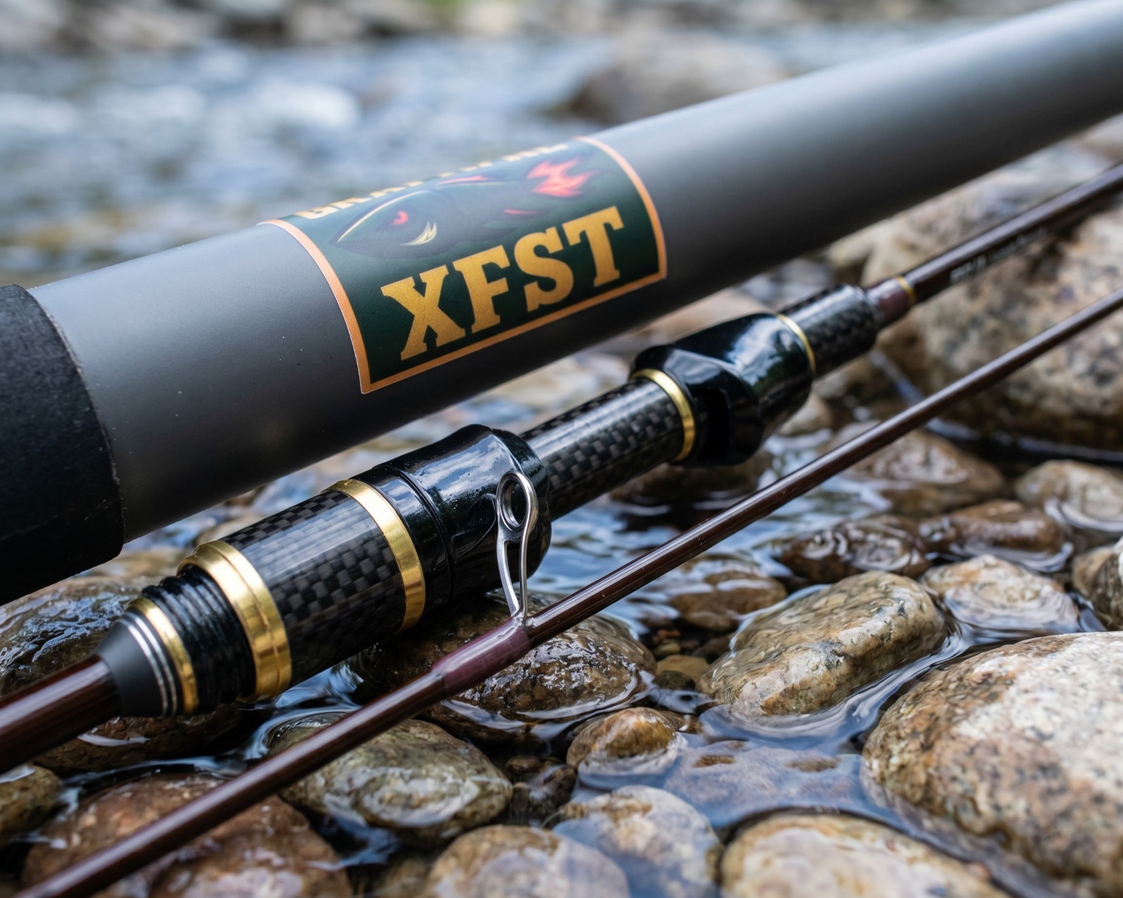 Graywolf XFST – UL Spinning Rod 5’0″ 2-7lbs 2pc – Graphite – Fast action