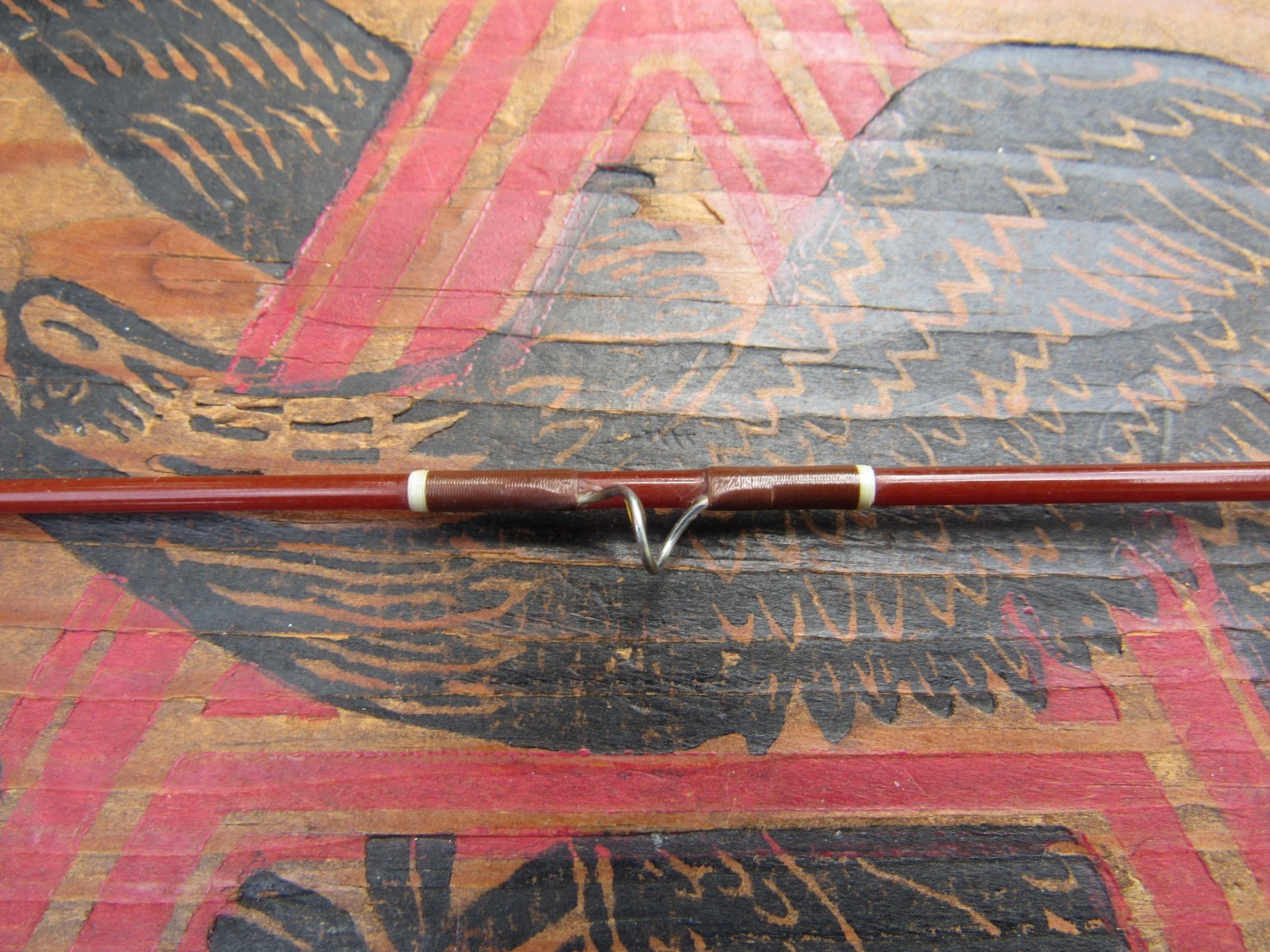 Vintage Fenwick FF85 Feralite 8″6″ Fly Rod USA Made Fiberglass 7-8-9 Excellent
