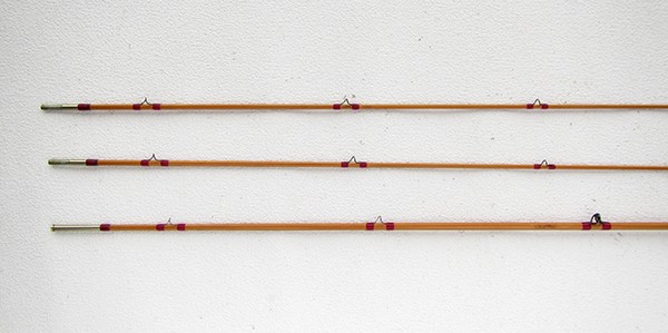 RON KUSSE 7’6” #5 2pc 2top bamboo Fly Fishing Rod
