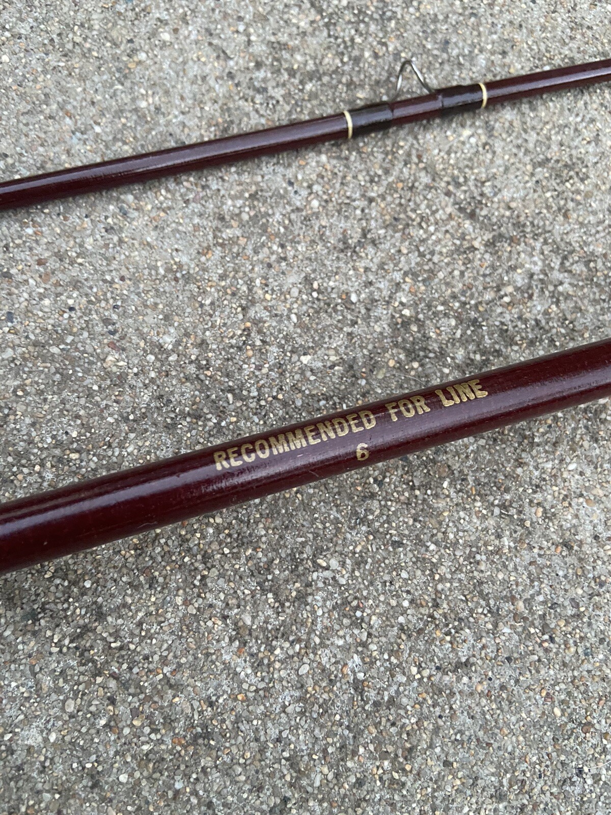 L. L . BEAN Two-Piece Fly Rod, 8′ Long – Graphite Bamboo?