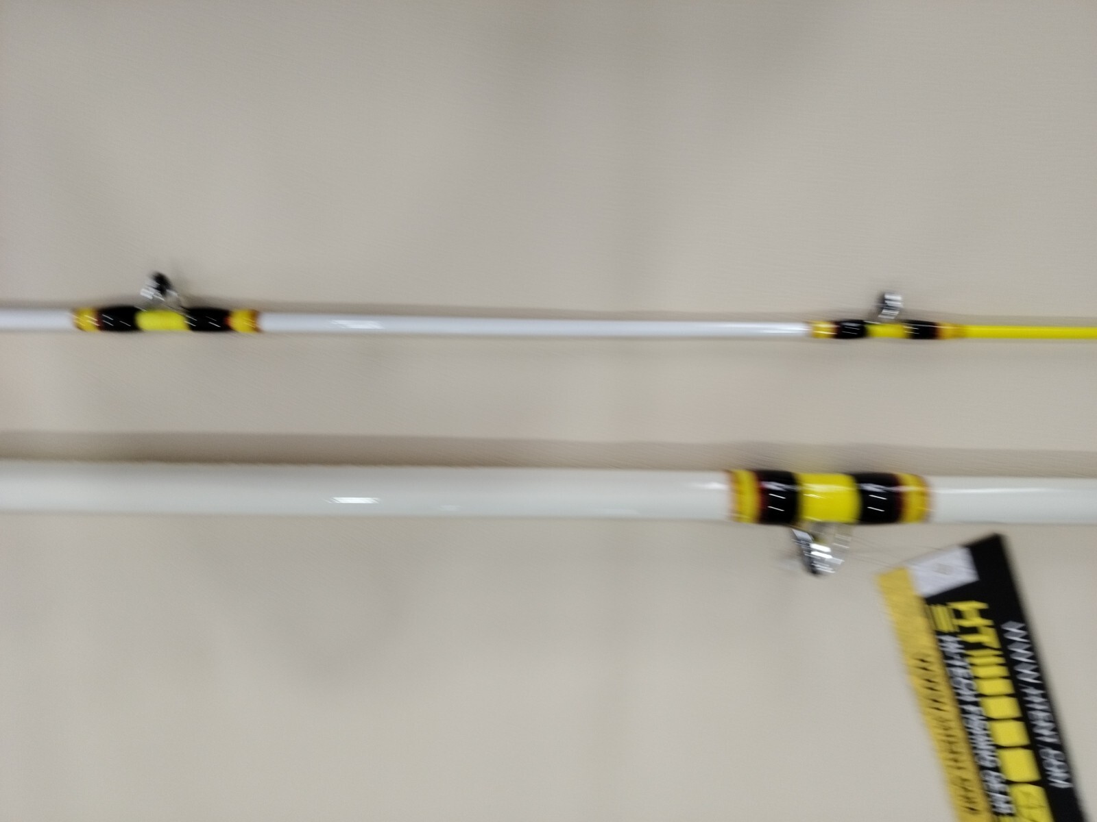 New 9 Ft OL Whiskers Super Stick Pro Glow Catfish Rod