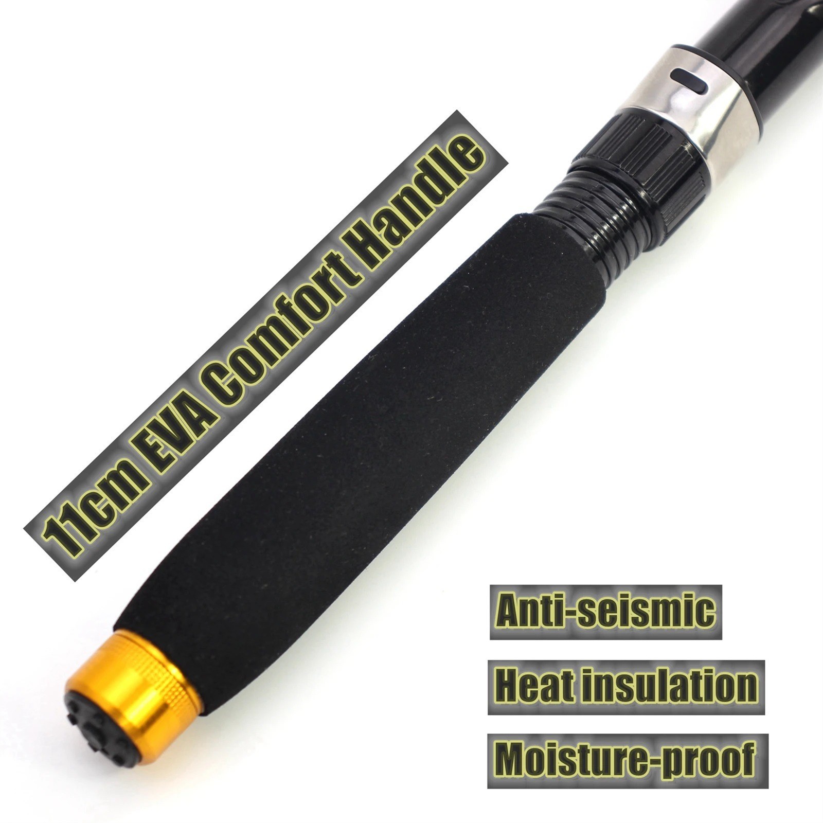 1.8m-3.6m Pocket Portable Carbon Fiber Fishing Rod New Telescopic Fishing Rod