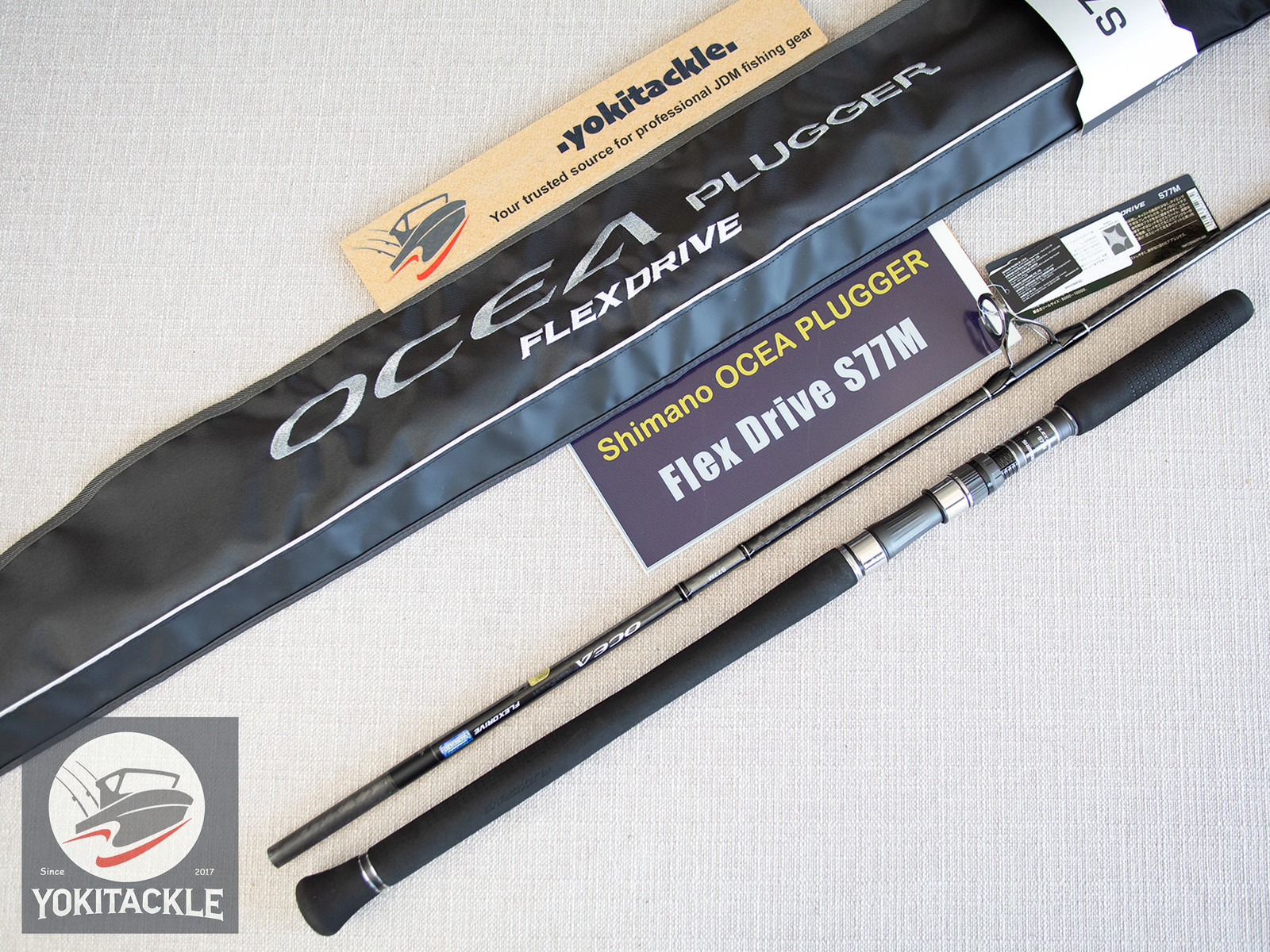 Shimano 22 OCEA PLUGGER Flex Drive S77M Spinning Rod Shipping From JAPAN