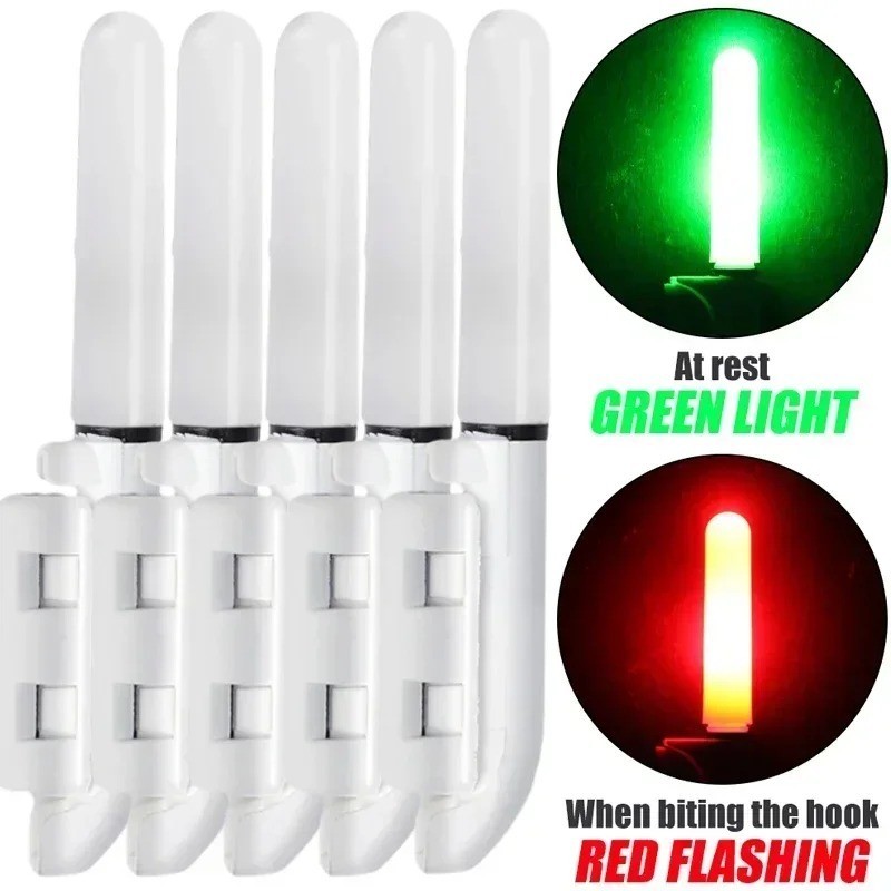 Luz LED Pesca Nocturna Impermeable Caña Electrónica CR425 Flotador