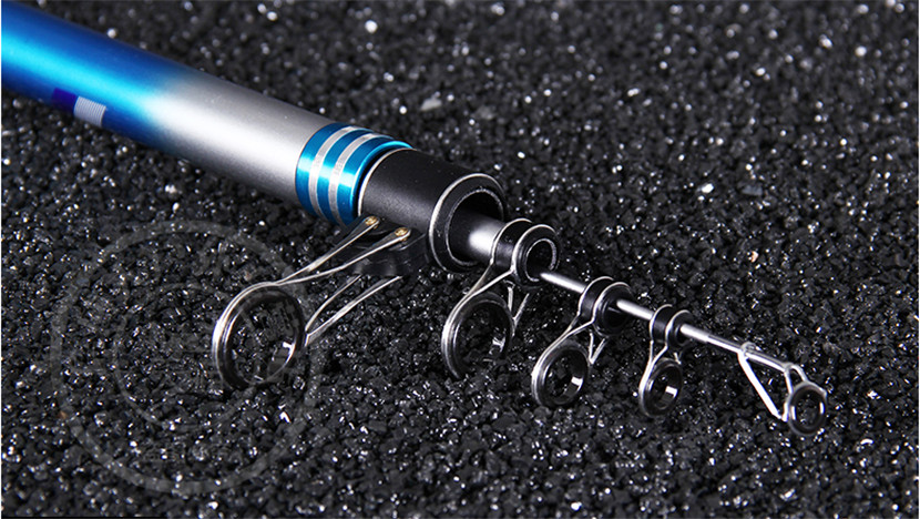 Telescopic long spinning rod beach sea pier fishing rod casting weight:100-150g