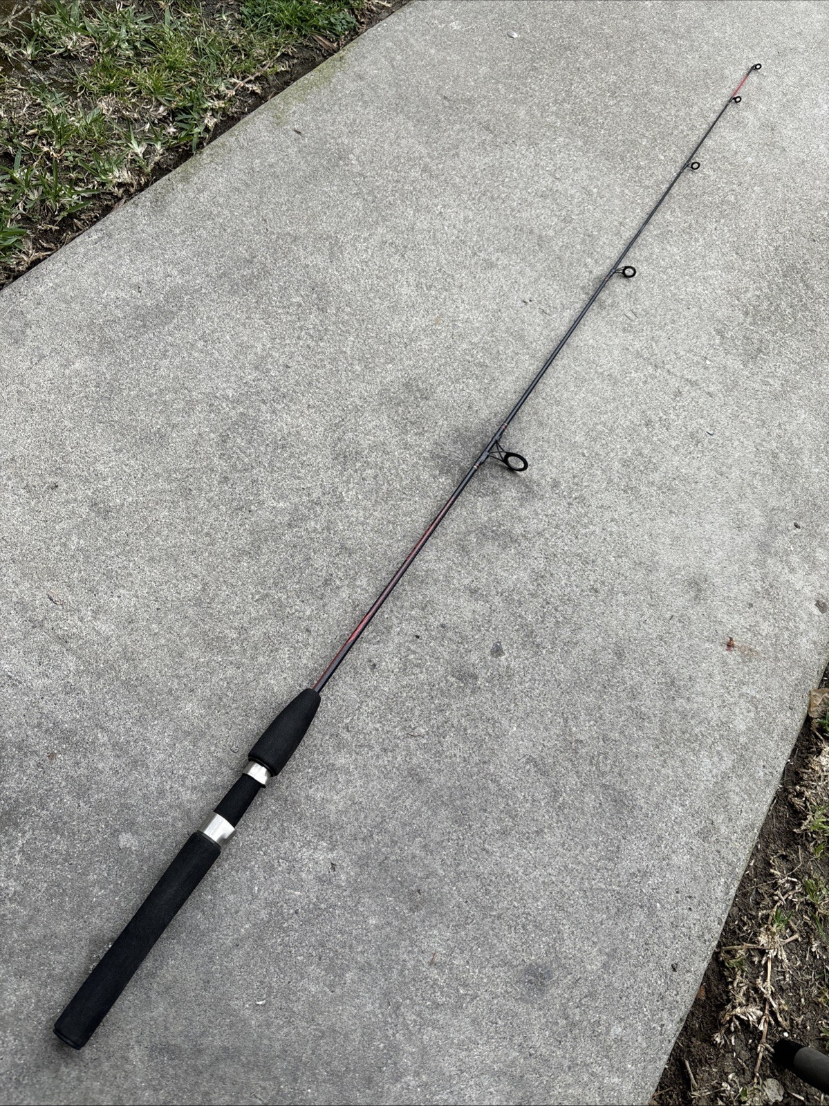 SILSTAR Power Tip PT-50SP ULTRA LIGHT 1-Piece 5’ Fishing Rod Pole WORKS EUC