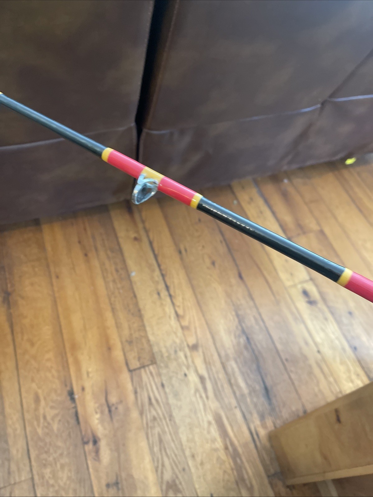 shakespeare ugly stick 7’8” custom salt H20 Heavy Fuji Reel Seat Vtg 7 Guide 1pc