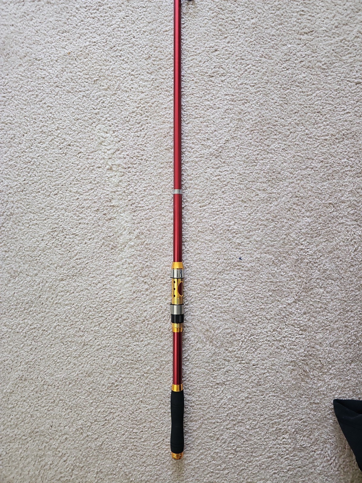 11 Ft Telescopic Fishing Rod Surf Shore Spinning Casting Pole Portable