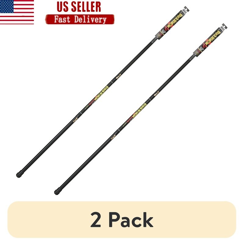 13ft Telescopic Fishing Rod Crappie Bluegill Panfish Ready Rig Sensitive Tip New