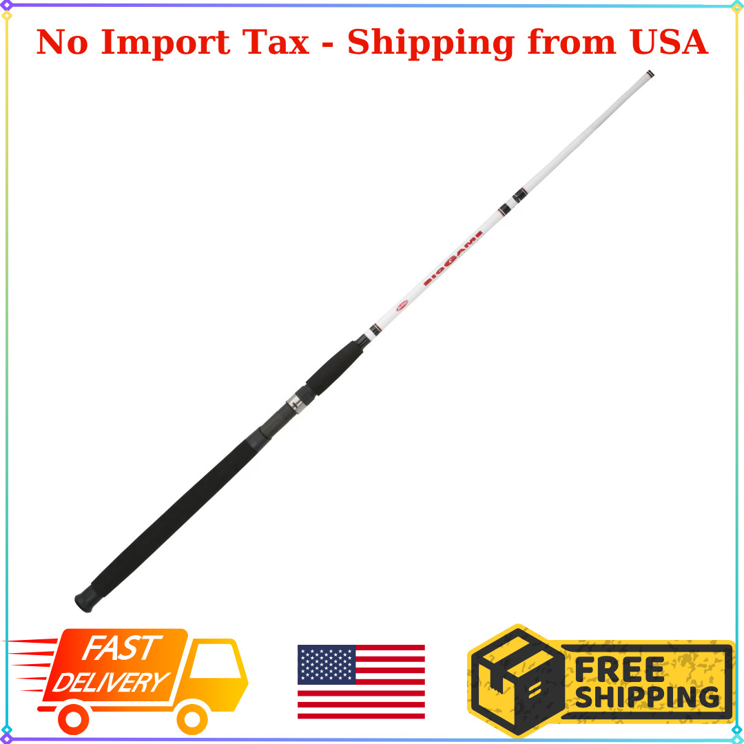 Berkley Big Game Casting Fishing Rod 7’6″ Medium Fiberglass~2 piece
