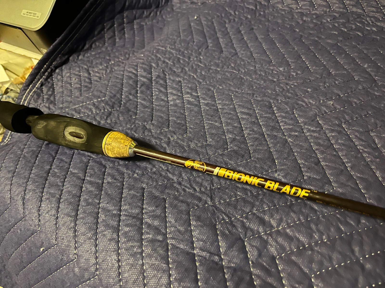 Vintage Bass Pro Shops IM5 Graphite ML56LS Light Action Spinning Rod