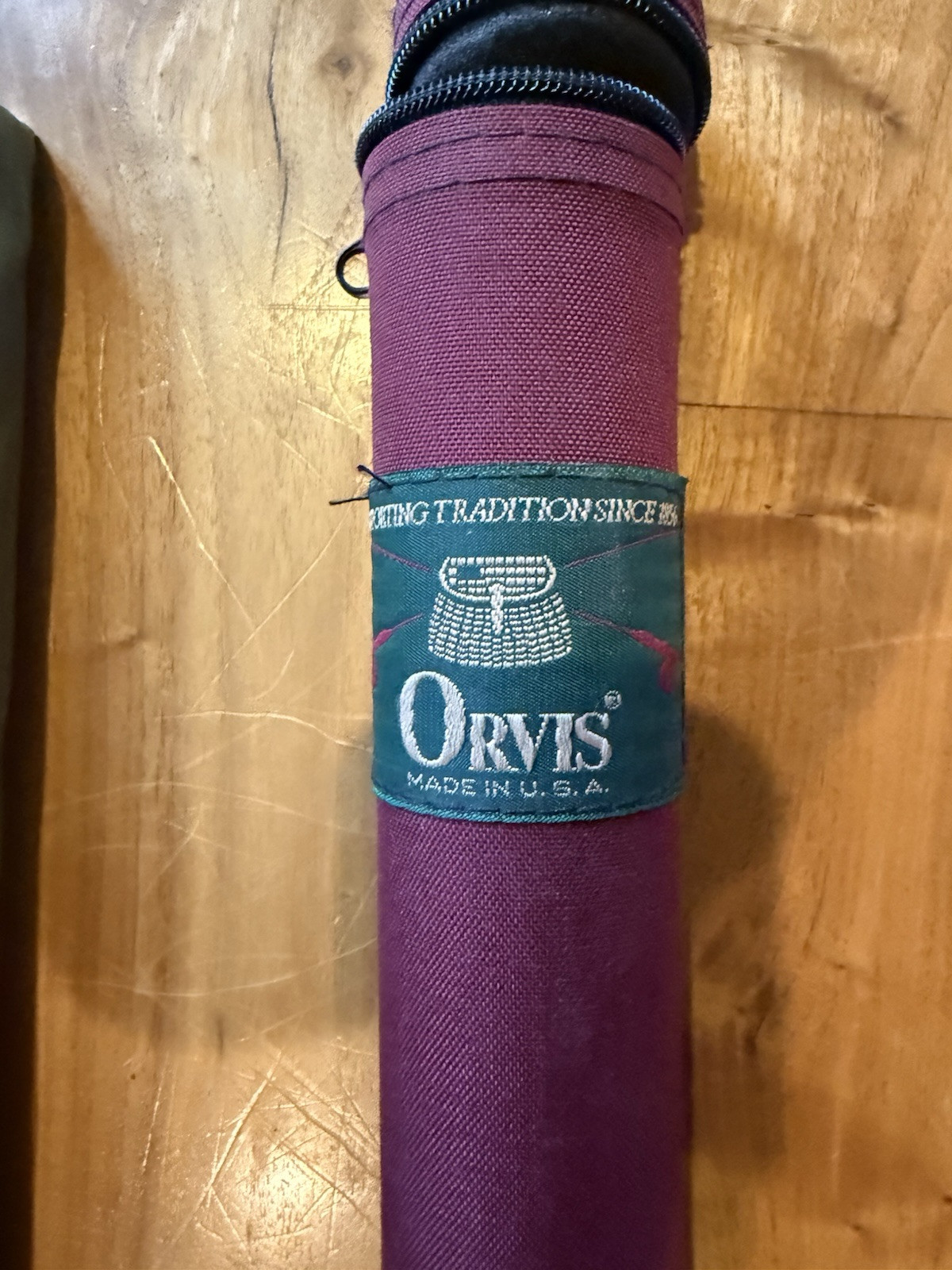 Orvis Trident TL Mid Flex 6.5 9’ Rod Case, Including A Crystal River Reel