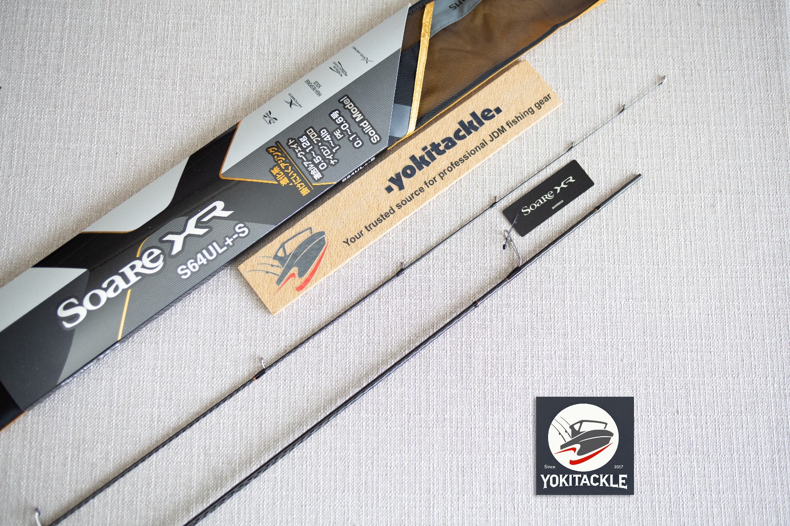 Shimano 21 SOARE XR S64UL+-S Spinning Rod FREE SHIPPING-Watch Our Product Video