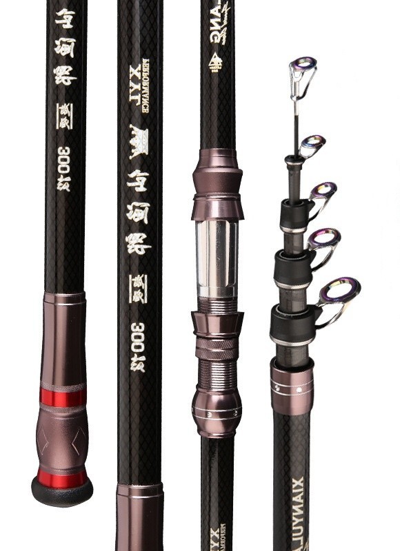Telescopic Fishing Rod Carbon Fiber Spinning Rod Travel Fast Sensitivity Pole