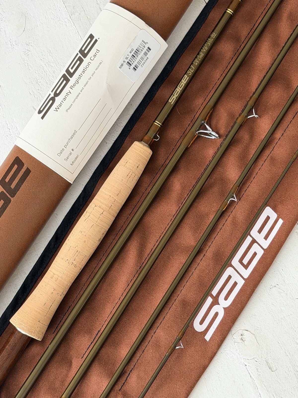 **BEAUTIFUL** 🔥*RARE* SAGE SLT 5wt 9’ft🔥~5Pc RARE TRAVEL ROD~🔥