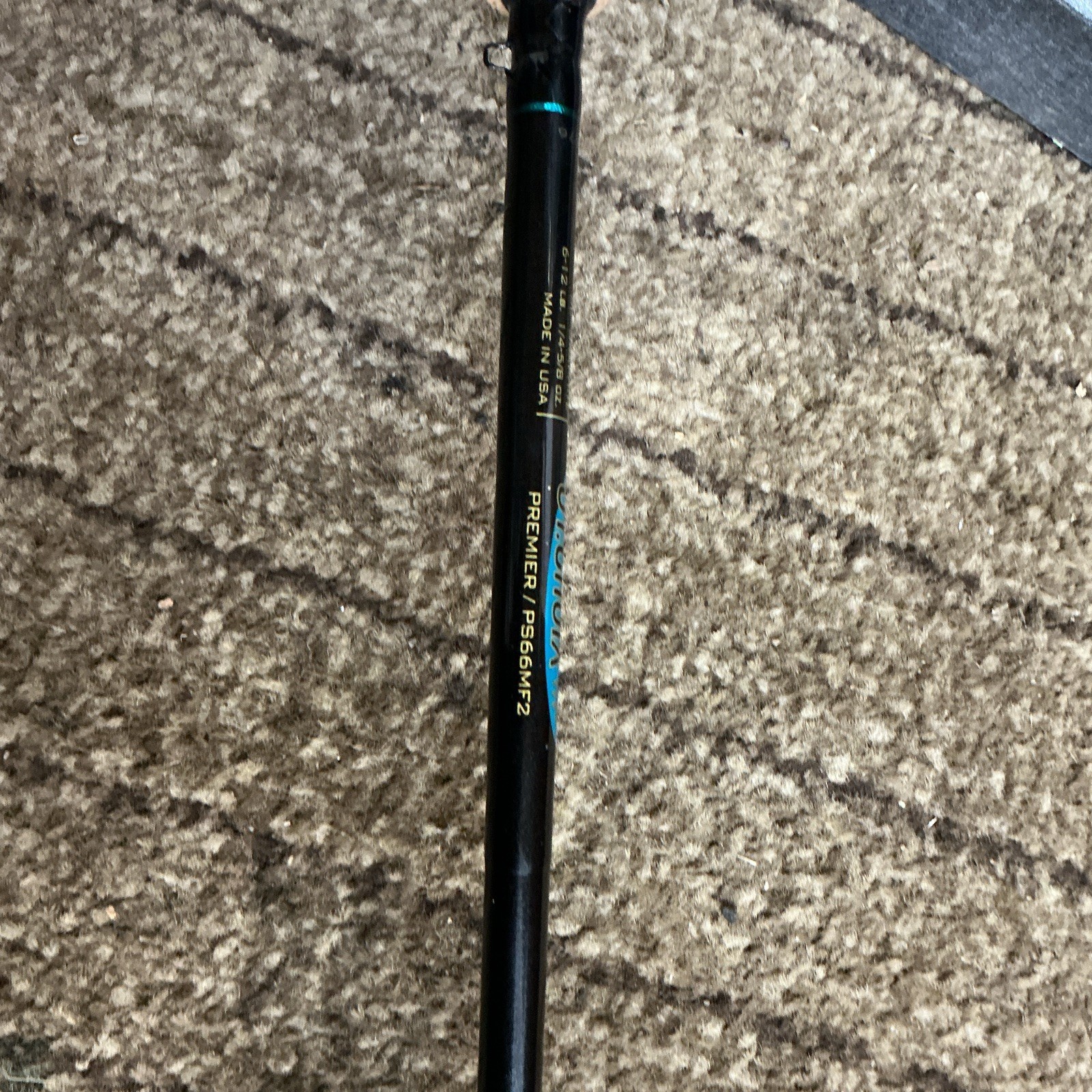 St. Croix Premier PS56MF2 5’6″ Med Fast 2pc Graphite Spinning Rod 6-10lb