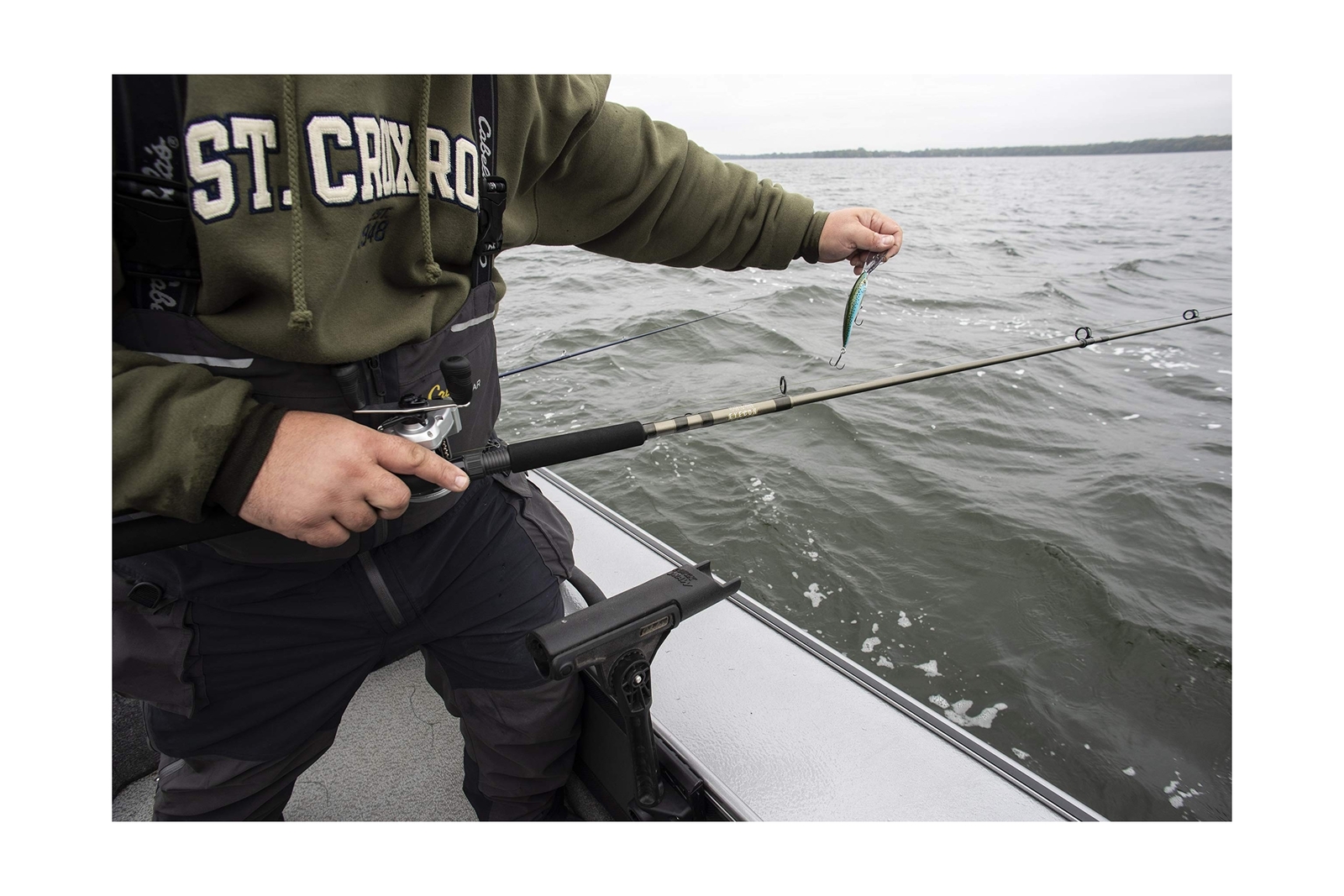 St. Croix Rods Eyecon Trolling Fishing Rod, Premium Quality Trolling Rod, Mad…