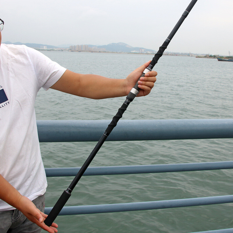 Boat Fishing Rod 2.7M/3M/3.3M Carbon Fiber Spinning Casting Rod 4 Sections Rods