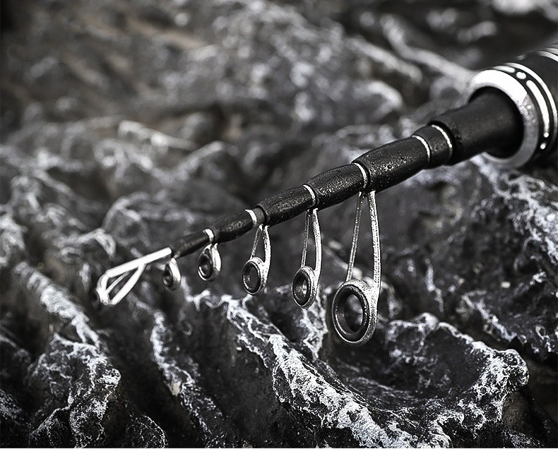Telescopic Fishing Rod Carbon Fiber Fast Action Casting Spinning Travel Rod Carp