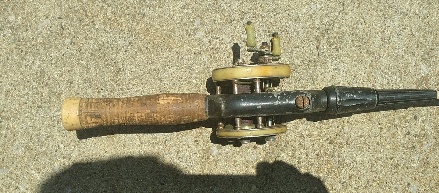 Vintage Shake Speare No 1970 Real And Thaniom Square Butt Rod