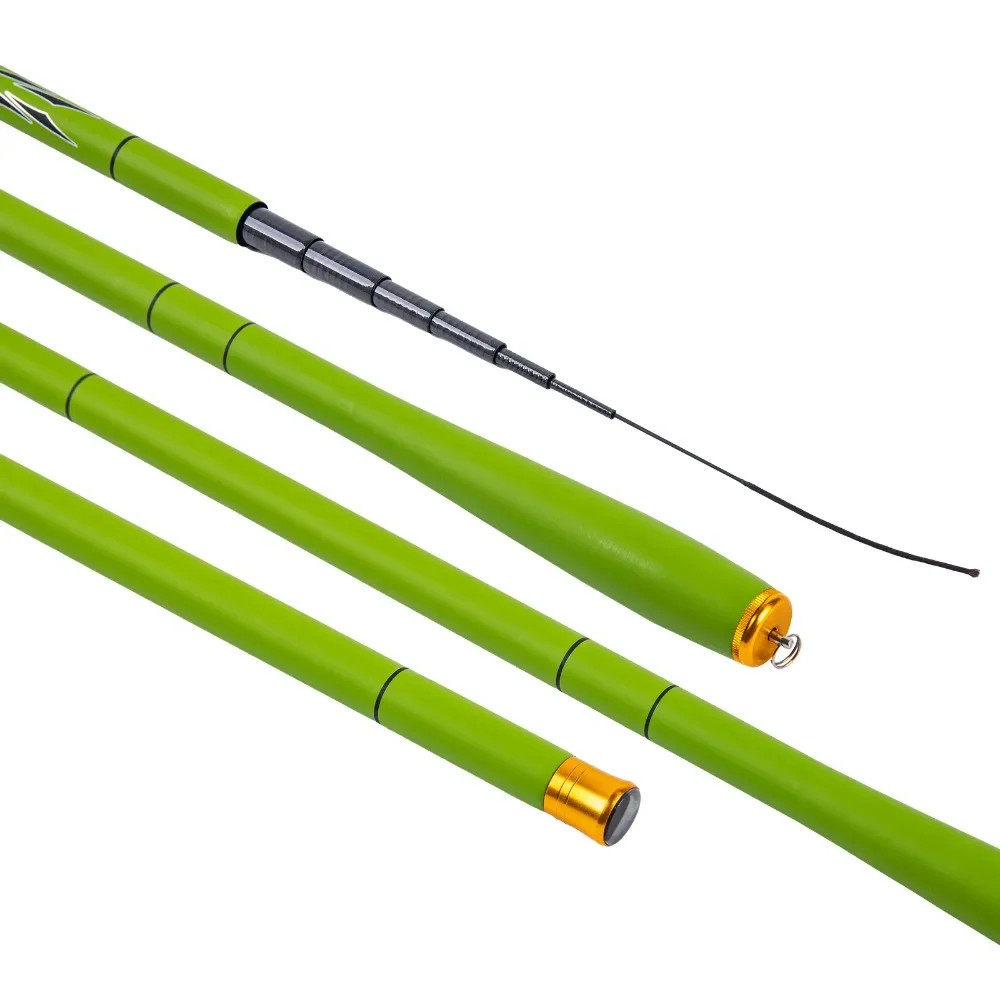 1.8M-3.6M Ultra-Hard Carbon Fiber Fishing Rod, Mini Portable Stream Fishing Rod