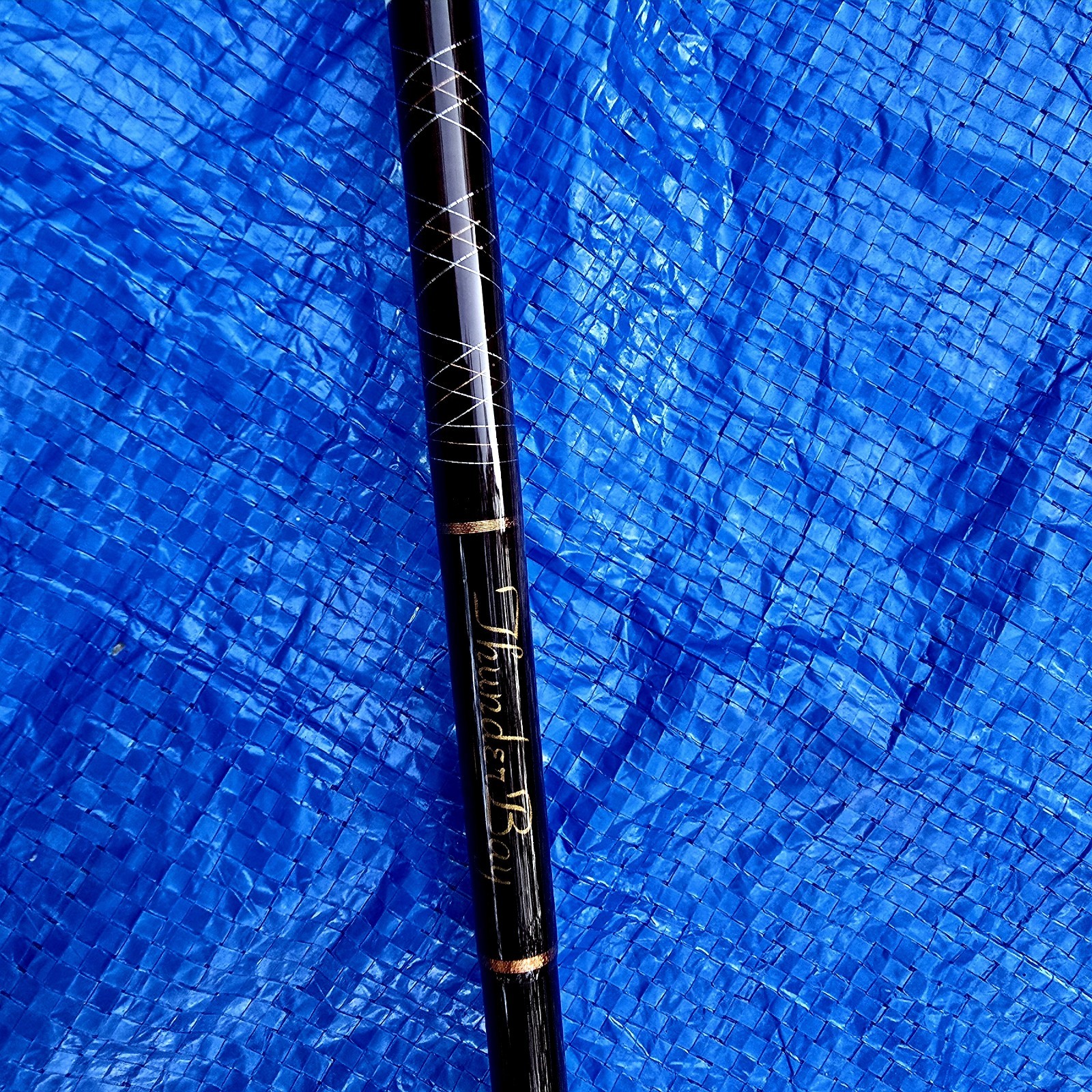Thunder Bay Fishing Rod. 7’6″ Medium/Moderate-fast Baitcaster. Fiberglass Rod!