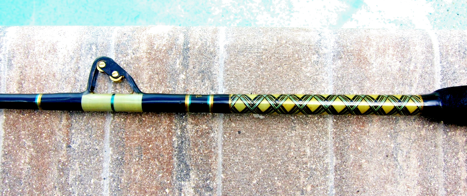 Custom 2-Piece Big-Game Trolling Rod; AFTCO H/W: 6’9″; 30-60lb – EXEC USED COND!