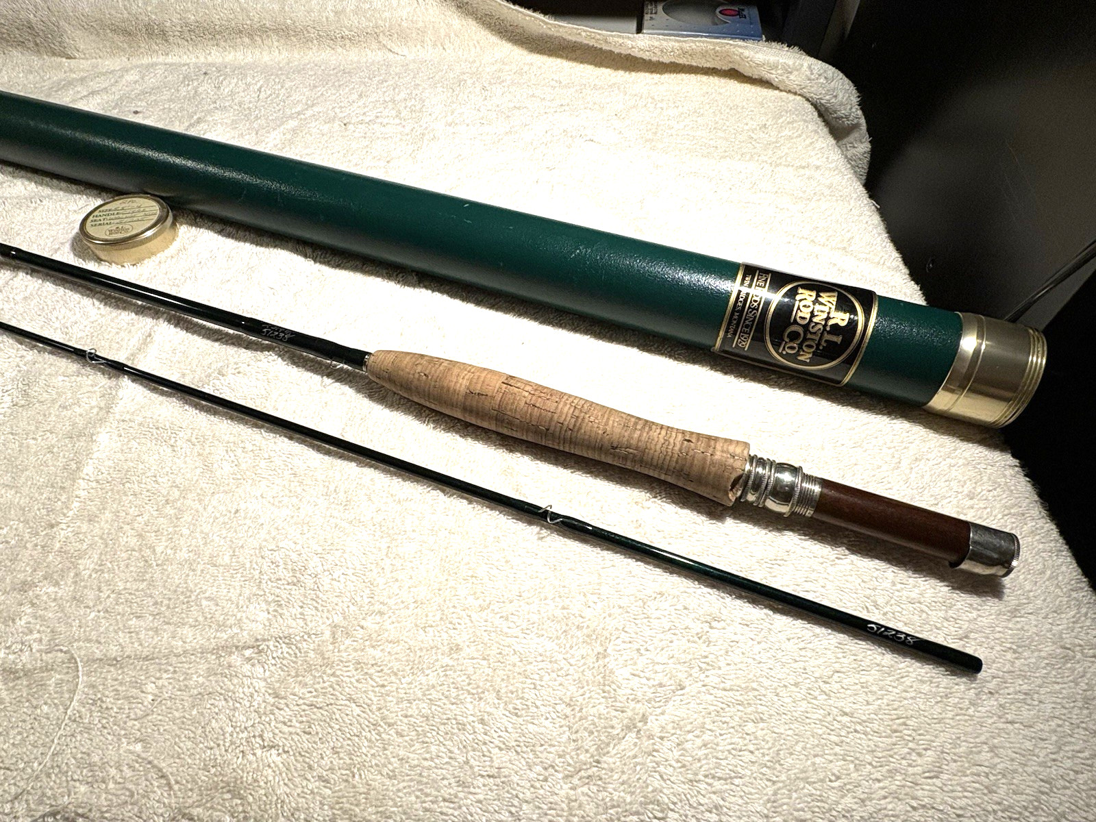 R.L.Winston IM6 8ft6in 4wt 2pc fly rod Post-1995 Morgan Period /Serial No 51xxx