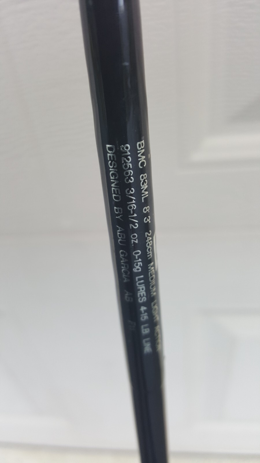 Abu Garcia Maxxar Graphite BMC 83ML 8’3″ 248CM medium light action